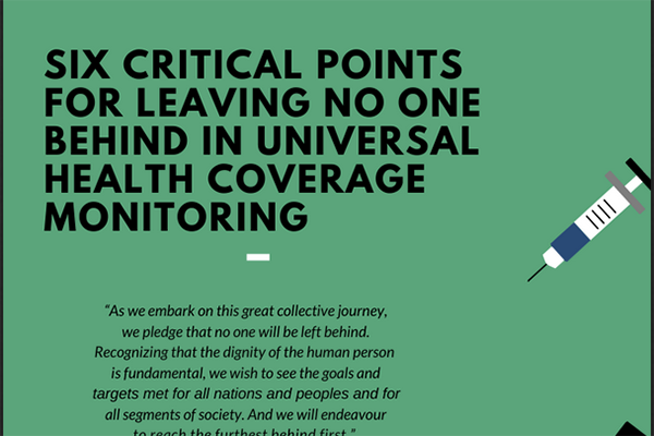 Six Critical Points for Leaving No One Behind in UHC Monitoring
