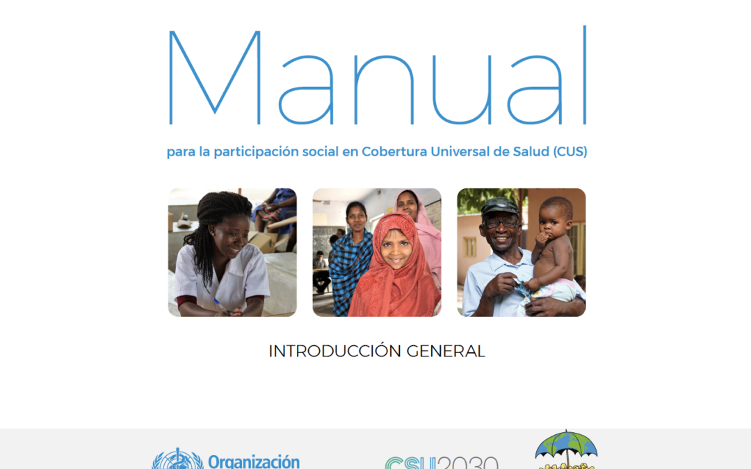 Handbook on Social Participation for UHC Webinar