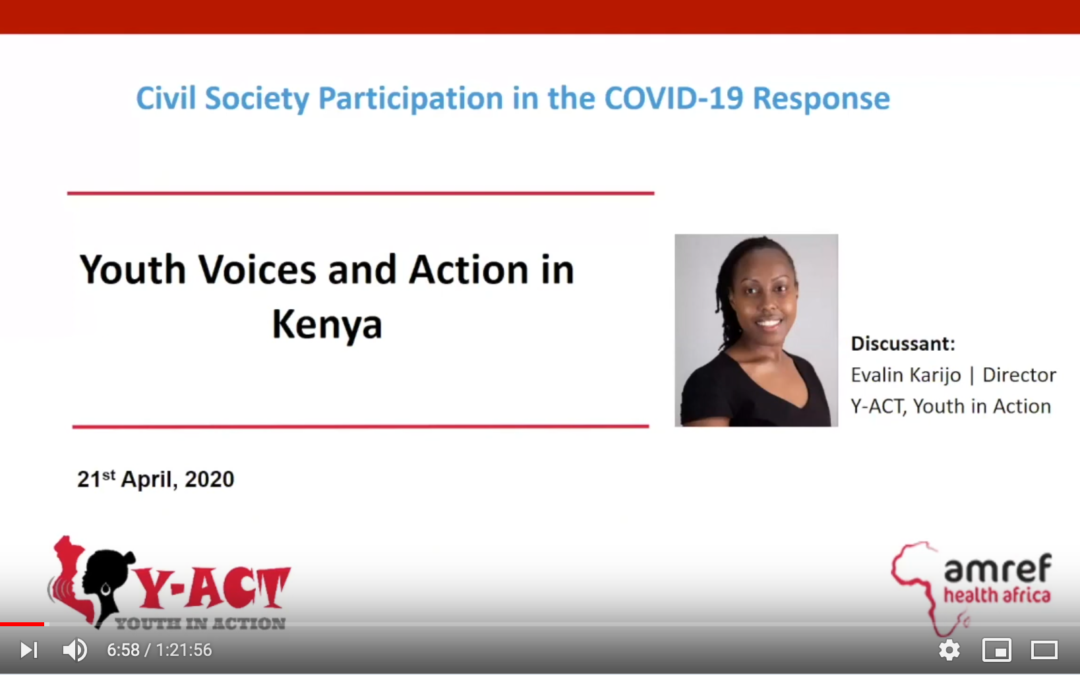 Webinar: Civil Society Participation in the COVID-19 Response