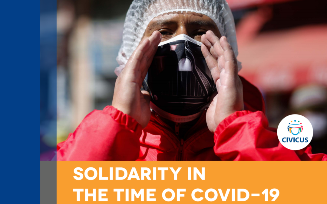 CIVICUS: Documenting solidarity and innovation by CSOs during the pandemic