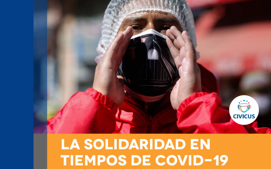 CIVICUS: Documentando la solidaridad y innovación de las OSC durante la pandemia