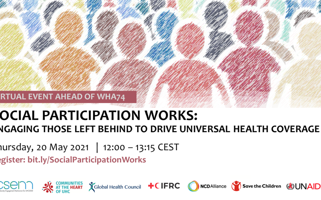 Social Participation Works: Engaging those left behind to drive UHC