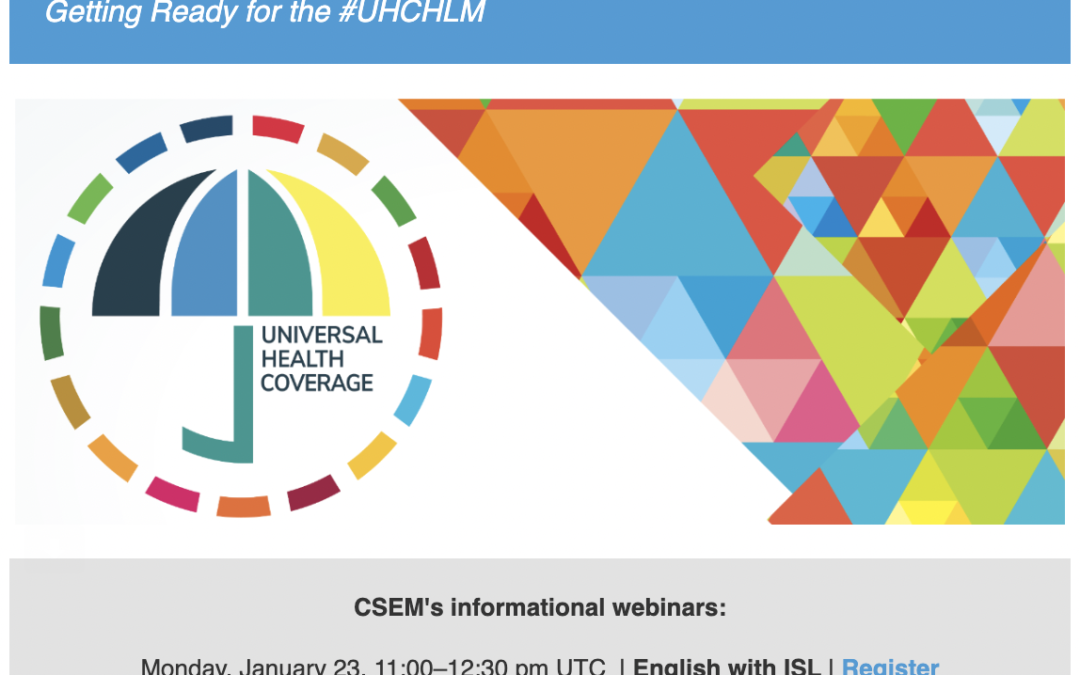 UN HLM 2023: Civil Society Informational Webinar