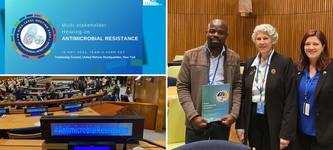 CSEM and UHC2030 at the United Nations Multi-stakeholder Hearings on Antimicrobial Resistance (AMR)
